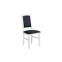 Jedálenská stolička NILO 4 Biela Tkanina 14