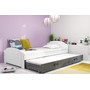 Výsuvná detská posteľ LILI biela 200x90 cm