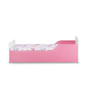 Postel s matracmi PABIS - biela / ružová