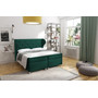 Čalúnená posteľ New York 120x200 cm  Zelená
