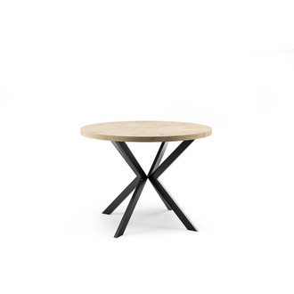 Jedálenský stôl ELA - dub sonoma/čierna
