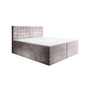 Čalúnená posteľ BARI sivá rozmer 160x200 cm