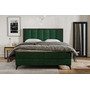 Čalúnená posteľ LOFT rozmer 180x200 cm Zelená