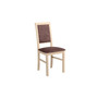 Jedálenská stolička NILO 3 Biela Tkanina 6 - galéria #1