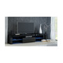 Stolík pod televízor DEKO 160 cm čierny - galéria #1