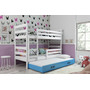 Detská poschodová posteľ s výsuvnou posteľou ERYK 160x80 cm - galéria #3