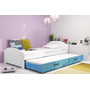 Výsuvná detská posteľ LILI biela 200x90 cm Ružová - galéria #4