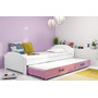 Výsuvná detská posteľ LILI biela 200x90 cm Sivá - galéria #3