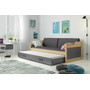 Dětská postel nebo gauč s výsuvnou postelí DAVID 200x90 cm Bílá Borovice - galéria #9