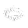 Čalúnená posteľ ADLO rozmer 120x200 cm - galéria #1