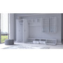 Obývacia zostava Franco 340x45 - biela mat/biela lesk - galéria #1