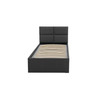 Čalúnená posteľ MONOS bez matraca rozmer 90x200 cm Kakao - galéria #4