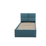 Čalúnená posteľ MONOS bez matraca rozmer 90x200 cm Kakao - galéria #2
