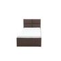 Čalúnená posteľ MONOS s penovým matracom rozmer 90x200 cm Kakao - galéria #4