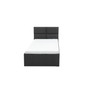 Čalúnená posteľ MONOS s penovým matracom rozmer 90x200 cm Svetlosivá - galéria #3