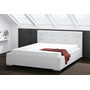  Čalúnená posteľ DAKOTA biela rozmer 140x200 cm - galéria #1