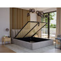 Čalúnená posteľ MOON rozmer 80x200 cm Sivá - galéria #5