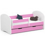 Detská posteľ SMILE 140x70 cm - ružová