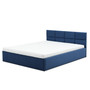 Čalúnená posteľ MONOS s penovým matracom rozmer 140x200 cm Namornícka modrá