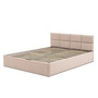 Čalúnená posteľ MONOS bez matraca rozmer 160x200 cm Béžová - galéria #5