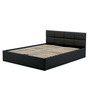 Čalúnená posteľ MONOS II bez matraca rozmer 180x200 cm Čierna eko-koža - galéria #2