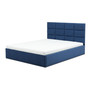 Čalúnená posteľ TORES s matracom rozmer 160x200 cm Namornícka modrá