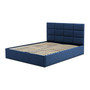 Čalúnená posteľ TORES bez matraca rozmer 160x200 cm Namornícka modrá - galéria #1