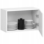 Závesná kuchynská skrinka OLIVIA W60 - biela - galéria #1