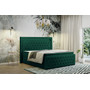 Čalúnená posteľ CESAR vrátane úložného priestoru 120x200 cm Zelená - galéria #8