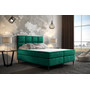 Čalúnená posteľ Aspen 160x200 cm Zelená
