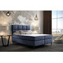 Čalúnená posteľ Aspen 160x200 cm Modrá