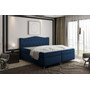 Čalúnená posteľ Cloud 160x200 cm Modrá