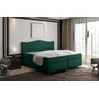 Čalúnená posteľ Cloud 160x200 cm Zelená