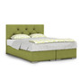 Čalúnená posteľ London 140x200 cm Zelená