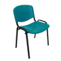 Konferenčná plastová stolička ISO Béžová - galéria #7