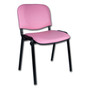 Konferenčná stolička ISO eko-koža Čierna D1 EKO - galéria #18
