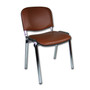 Konferenčná stolička ISO eko-koža CHROM - galéria #15