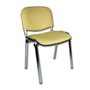 Konferenčná stolička ISO eko-koža CHROM - galéria #10