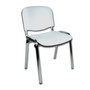 Konferenčná stolička ISO eko-koža CHROM - galéria #9