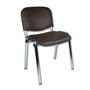 Konferenčná stolička ISO eko-koža CHROM - galéria #5