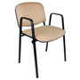 Konferenčná stolička ISO s područkami C11 – čierna - galéria #12