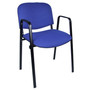 Konferenčná stolička ISO s područkami C11 – čierna - galéria #11