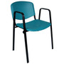 Konferenčná stolička ISO plastová s područkami - galéria #8