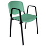 Konferenčná stolička ISO plastová s područkami RAL-1001 - galéria #7