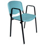 Konferenčná stolička ISO plastová s područkami RAL-1001 - galéria #6