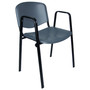 Konferenčná stolička ISO plastová s područkami RAL-1001 - galéria #5