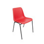 Konferenčná stolička Maxi čierna Červená