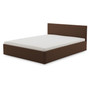 Čalúnená posteľ LEON s penovým matracom rozmer 160x200 cm Sivá  - galéria #3