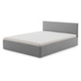 Čalúnená posteľ LEON s penovým matracom rozmer 160x200 cm Sivá  - galéria #1