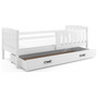 Detská posteľ KUBUS s úložným priestorom 80x160 cm - biela Biela
